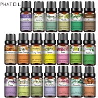 【LZ】℗✓♀  Phatoil-óleos essenciais lavanda jasmim eucalipto baunilha hortelã-pimenta sândalo incenso doce laranja ylang conjunto de 20 partes 10ml