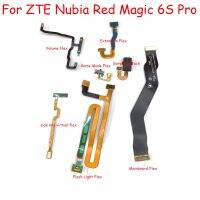 Main Board Power Volume Side Key Virtual หูฟัง แจ็คขยายโหมดเกม Flash Light Flex Cable สําหรับ ZTE Nubia Red Magic 6S Pro