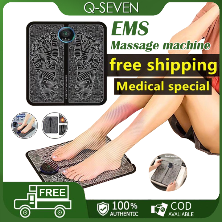 Electric Foot Massager Pad Mat Muscle Electric Ems Health Relax Physiotherapy Massage Lazada Ph