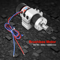 Spindle Motor ER16 500W Air Cooling Brushless Motor + Driver + Clamp for Engraving Machine