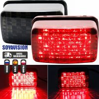 ATV Red LED Taillights Brake Stop Light LED Rear Lamp tail brake light for Yamaha Viking bruin wolverine 660 450 350 400