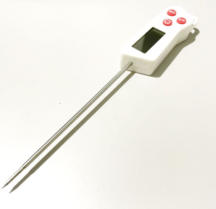 food-thermometer-ทีวัดอุณหภูมิอาหาร-ขนาด-24cm-ทีวัดอุณหภูมิกาแฟ-เทอร์โมมิเตอร์-เครื่องวัดอุณหภูมิแบบสแตนเลส-สำหรับทำอาหาร-ขนาด-24cm