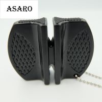 ASARO AC001 Sharpener for knife ที่ลับมีดแบบพกพา แบบ 2 หัว ประกอบไปด้วย หัวลับแบบหยาบ และหัวลับแบบละเอียด พกพาสะดวก ทำให้มีดกลับมาคม