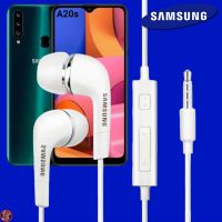 หูฟัง สมอลทอล์ค Samsung ของแท้ 3.5 mm Aux In-Ear ซัมซุง Galaxy A20s และทุกรุ่น อินเอียร์ เสียงดี เบสหนัก เล่น-หยุดเพลง ปรับระดับเสียงได้