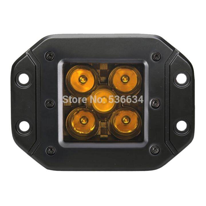 hot-k-ไฟอัตโนมัติไฟขับรถออฟโรดฟลัชเมาต์โคมไฟโต๊ะทำงาน18w-25w-สีแดง-ขาว-เหลืองสำหรับ-suv-4wd-atv-รถบรรทุกรับ