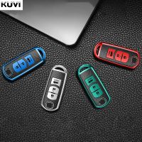 {Lili Car product} โปรโมชันโครงเปลือกนอกเคส Kunci Remote Mobil TPU สำหรับ Mazda 2 3 5 6 BL BM GJ Ataxela Demio CX-3 CX3 CX-5 CX5 CX7 CX8คีย์