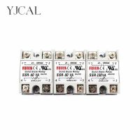 【♘COD Free Cas♘】 ACCD TOY STORE Yjcal Ssr-60va รีเลย์แบบทึบ Ssr-80va 60a Ssr-100va 80a ผ่อนคลายเอาต์พุต24-380vac Ssr 60va 100va 80va