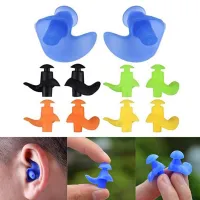 Dropshipping!!Professional Waterproof Soft Anti-Noise Silicone Swimming Earplugs for Swimmers