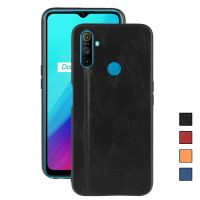 Realme C3เคสหนัง PU ฝาหลังซิลิโคนแข็งเคสโทรศัพท์ Realme C3 RealmeC3 C 3ปลอก