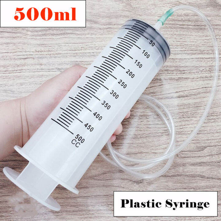 500ml Large Syringe Measuring Syringe Plastic big size syringe with