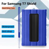 Portable SSD PSSD Sleeve skin Hard Disk Hard Drive Protective Cover Anti-fall Silicone Case For Samsung T7 Shield SSD Shell