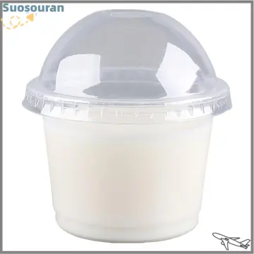 Yogurt Cup With Lid - Creative Disposable Vessels With Lids