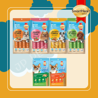 Smartheart creamy dog treats ขนมหมาเลีย สมาร์ทฮาร์ท 4 รสชาติ (1แพ็ค มี 4 ซองเล็ก)