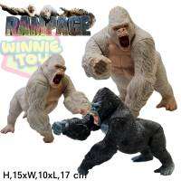 โมเดล ซอร์ฟ ไวนิว soft vinly คิงคอง king kong gorilla byกอริล่า แรมเพจ 3 แบบ winnietoys