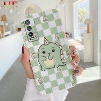 Cute Dinosaur Unicorn Phone Case For VIVO Y12S Y12A Y20 Y20i Y20S Y20SG V2026 V2027 V2029 V2032 V2038 V2043 V2102 Soft TPU Love Heart Printed Back Cov