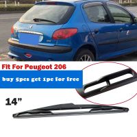 1PC Car Rear Wiper Blade  14" Windscreen Windshield Auto Wipers Accessories  for Peugeot 206  YC102012-206 Windshield Wipers Washers