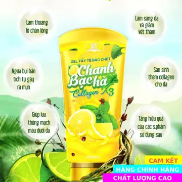 Chia sẻ bí quyết gel tẩy tế bào chết chanh bạc hà cho làn da tươi trẻ