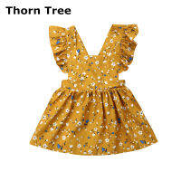 Thorn Tree เด็กสาวสาวชุดเสื้อแขนเสื้อหมุดปาร์ตี้ตูตูชุดดอกไม้ที่ไม่มีหลัง