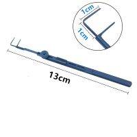 1Pcs Titanium Adjustable Strabismus Hook 130Mm Ophthalmic Eye Instrument High Quality