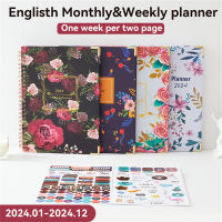 Organizational Notebook Compact Daily Planner Notebook For Professionals Daily Planner English Notepad A5 Notebook