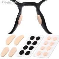 4 Pairs Soft Nose Pads Self Adhesive Eyeglass EVA Foam Nose Pads Anti-Slip Glasses No Makeup Nose Pads Eyeglasses Accessories