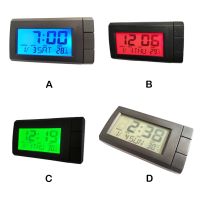 ▥❉ ABS Car Digital Clock Date Display Home Office Clocks Alarms Green