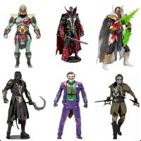 ของเล่นตุ๊กตาขยับแขนขาได้ข้อ17Cm,มอร์ทัลคอมแบท SCORPION Kabal Noob Saibot Sao Kahn Joker Kotal Kahn Liu Kang