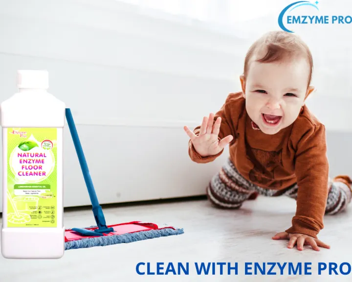 【SAFE FOR BABY】 ENZYME PRO NATURAL FLOOR CLEANER 1000ML EXP 2024 Lazada