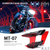 ♞ MT-07 2018-2020 Motorcycle Pair Side Downforce Naked Spoilers Fixed Winglet Fairing Wing Deflectors For Yamaha MT07 MT 07 2019