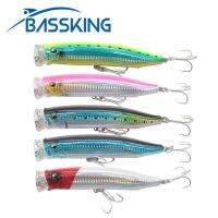 [HOT LIAXLLWISAAZH 534] BASSKING Popper Fishing Lure 150Mm 58G Hard Plastic Lure Isca เหยื่อตกปลาประดิษฐ์ Leurre De Peche น้ำด้านบน Pike Fish Lure