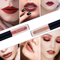 Fashion Matte Long Lasting Nude Lip Glaze 12 Color Velvet Matte Liquid Lipstick Waterproof Moisturizing Red Lip Gloss Cosmetics