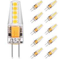 【✲High Quality✲】 gaqiugua6 Beeforo หลอดไฟไฟ Led G4หมุดฐานสองชั้น10แพ็คหรี่แสงได้2.5W Ac/dc 12V 20W ฮาโลเจนแทนหลอด Led หลอดไฟ Led 360องศา