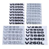 Logo Huruf ใหม่สำหรับ VS500 V260 Mercedes Benz Vito VS450 VS680 VS560 VS980 VS900สัญลักษณ์ด้านหลังสติกเกอร์คำป้ายท้ายรถ