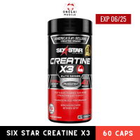 Six Star, Elite Series, Creatine X3, 60 Caplets