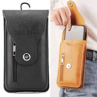 ♤ Leather Wallet Flip Phone Case For Ulefone Power Armor 14 13 X10 X9 Pro X8i X8 X7 X5 Pro Holster Belt Clip Waist Bag Phone Pouch