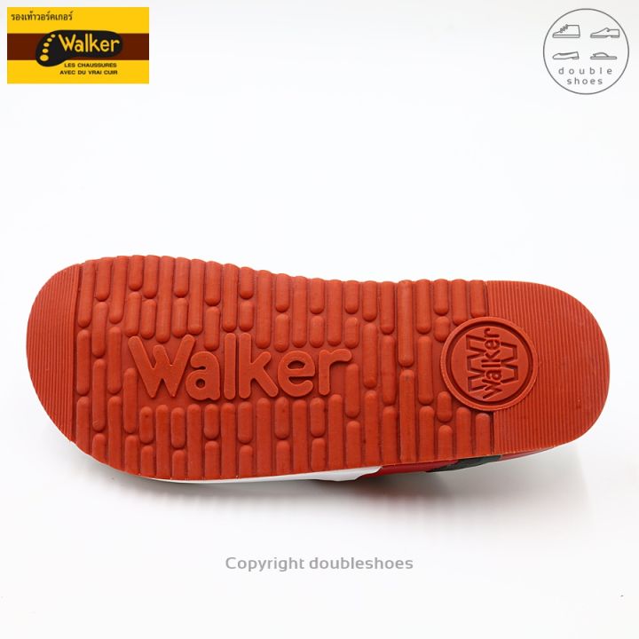 walker-รองเท้าแตะหนังแท้-ไสตล์เทวิน-แบบหนีบ-รุ่น-m1329-สีแดง-เบอร์-40-45