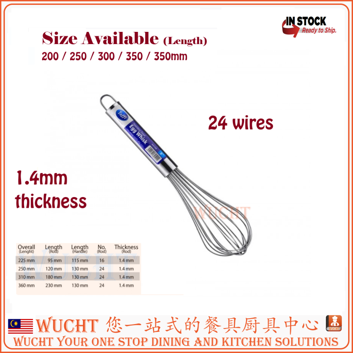 Stainless Whisk - 24 in.