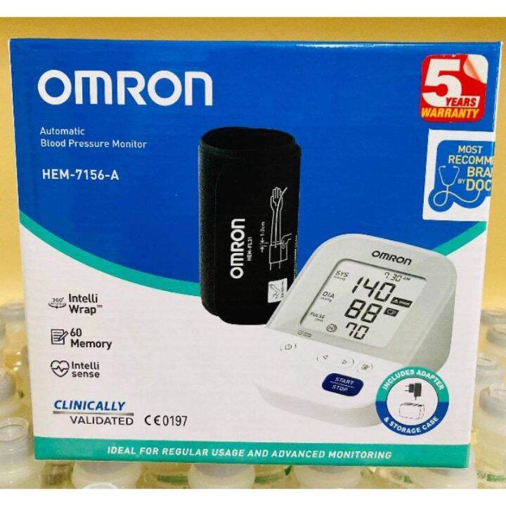 (Obese)Omron Automatic Blood Pressure Monitor HEM7156A Lazada PH