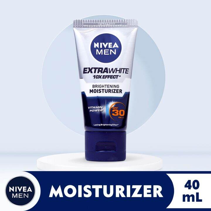 NIVEA MEN Extra Bright 10x Effect Face Moisturizer with SPF 30 for Men