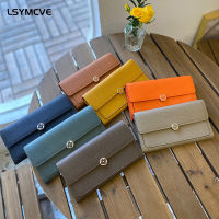 Clover Soft Leather Purse Wholesale Wallet Womens Leather 2022 New European and American Retro Long Money Clip First Laye