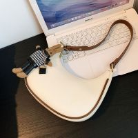 High-end texture niche bag womens bag 2023 summer new popular versatile crossbody bag single shoulder armpit half-moon bag 【JYUE】