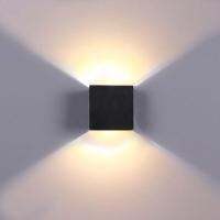 Modern 6W LED Wall Light Aluminum Shade Lamp Spot Lighting Home Bedroom Decoration Light CSV