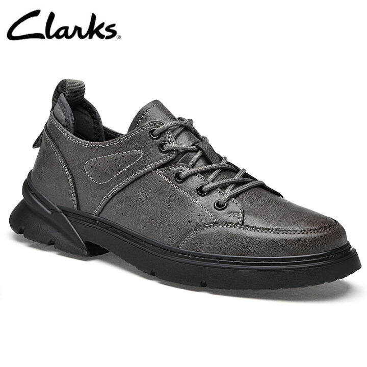 clarks-รองเท้าลำลองผู้ชาย-cambro-lace-26158247-สีดำ