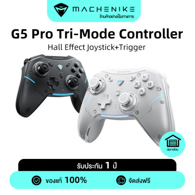 Machenike G5 Pro คอนโทรลเลอร์ gamepad ไร้สาย Hall linear trigger ปุ่มกล 6 แกน gyroscope การเชื่อมต่อ Tri-Mode สำหรับพีซี Steam Switch Windows PC แท็บเล็ตสมาร์ททีวี