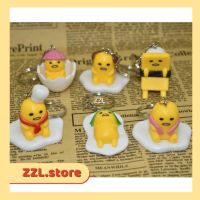 Gudetama Lovable 6pcs Pvc Keychain Backpack Pendant