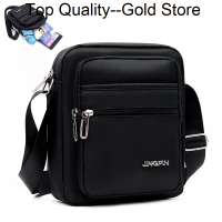 Hot Men กระเป๋าสะพายไนลอน Messenger ลำลองกันน้ำกระเป๋าซิปกระเป๋าถือแฟชั่น Tote Travel ชาย Crossbody S