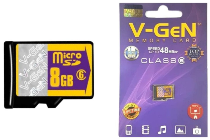 MEMORY CARD / MICRO SD / MICRO SDHC 4GB / 8GB / 16GB / 32GB V-GEN CLASS ...