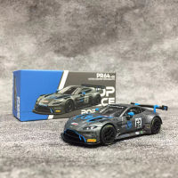 Pop Race 1:64รุ่นรถยนต์ AM Vantage GT3 R-Motorsport 2019-Matt Grey