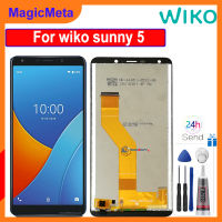 MagicMeta Wiko Sunny ใหม่ต้นฉบับสำหรับ Wiko Sunny 5,อุปกรณ์การแสดงหน้าจอภาพ LCD และหน้าจอสัมผัสประกอบสำหรับเปลี่ยน5