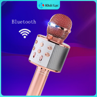 Mic WS858 bluetooth kết nối không dây, míc hát âm vang thumbnail